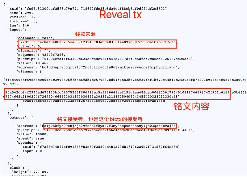 交易示例 - witness字段