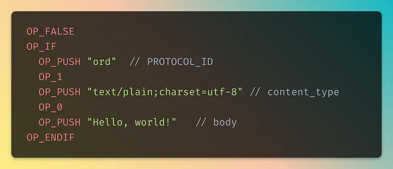 Ordinals Inscription 概览